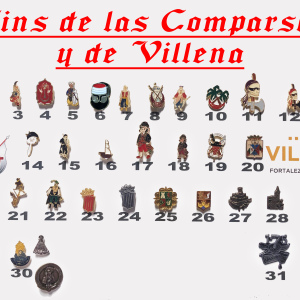 Pins e Insignias de villena